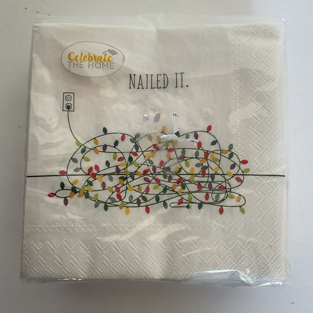 Holiday Cocktail Napkins. NWT